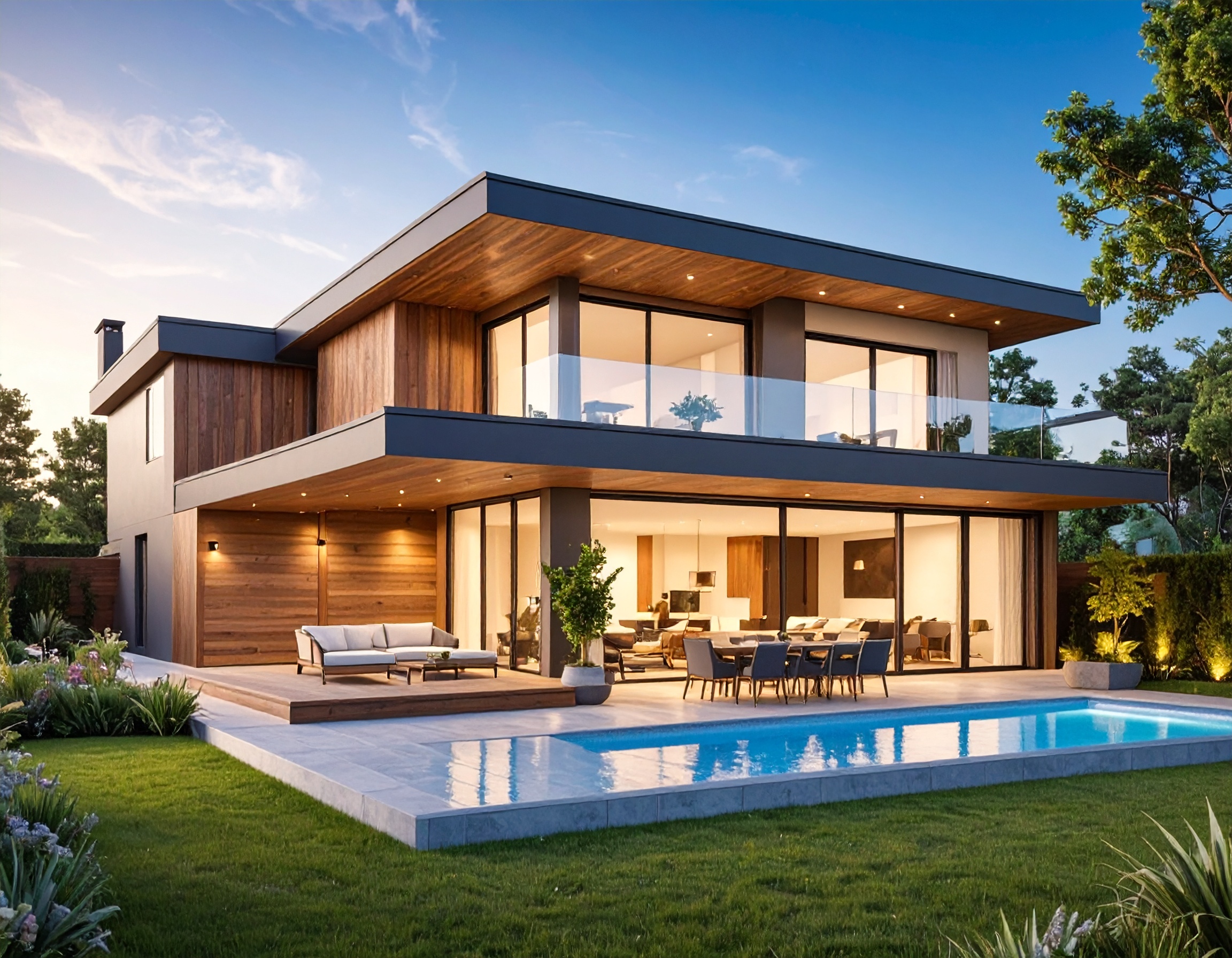 flat villa